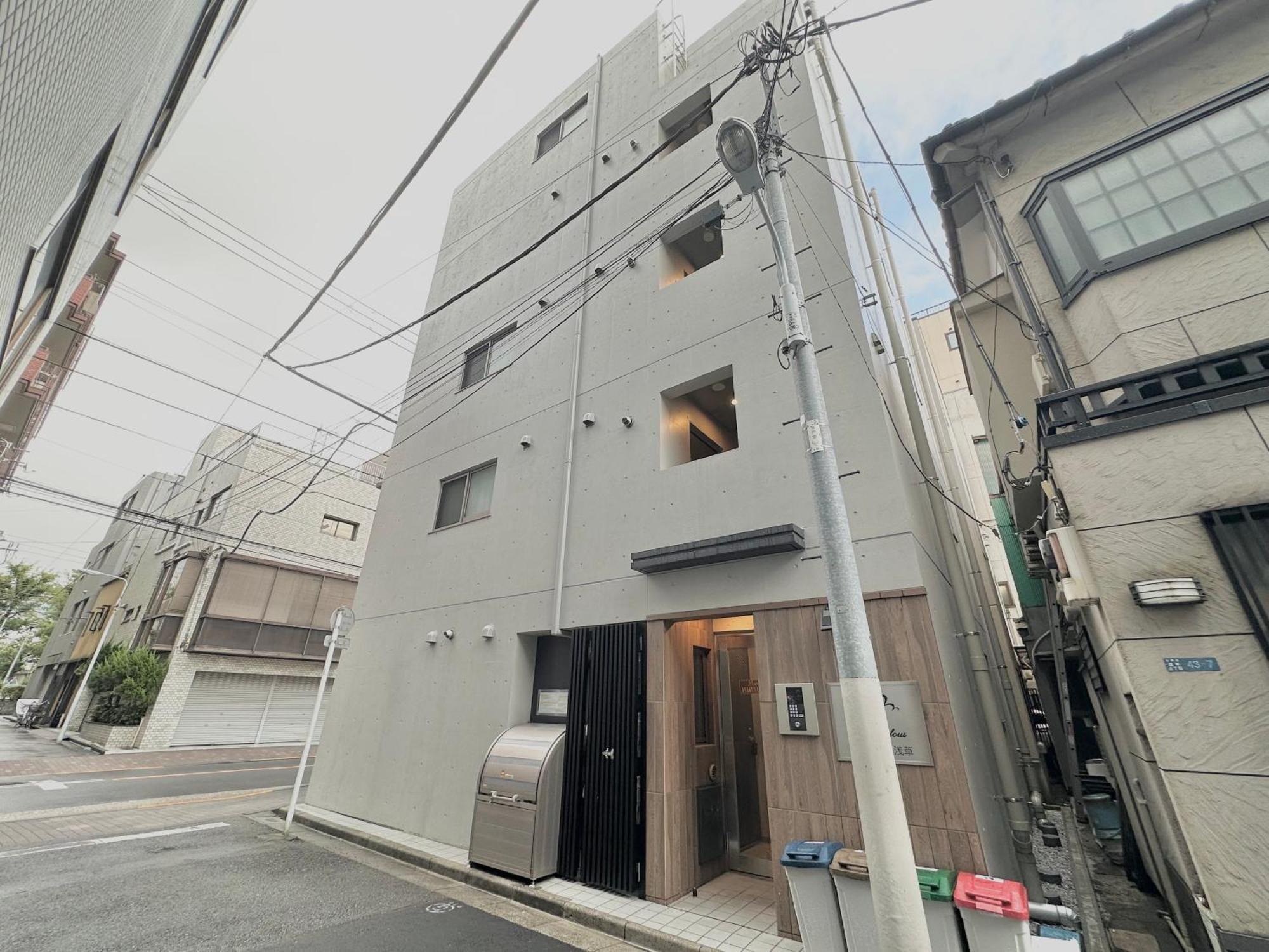 Apartamento マーベラス浅草 #10 Minutes Walk From Asakusa Sta#max 3ppl *